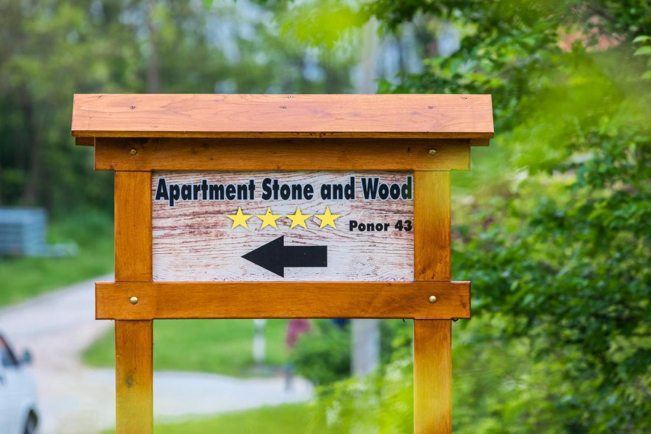 Apartment Stone And Wood Cetingrad المظهر الخارجي الصورة